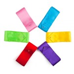 Gimnastikos kaspinas AMAYA Fluor 6m