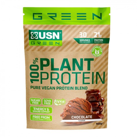 USN Plant Protein Vegan - 900 g.