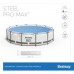 Karkasinis baseinas Bestway Steel Pro Max Set 305х76 cm, su filtruojančiu siurbliu