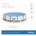 Karkasinis baseinas Bestway Steel Pro Max Set 427x107 cm su filtruojančiu siurbliu ir priedais