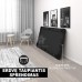 Pulo stalas Black Folden 7 pėdų (213x120cm) juodas audinys, su komplektacija