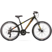 Dviratis Romet Rambler Dirt 24“ Alu 2023 black-orange..