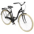 Dviratis AZIMUT City Lux 28" 2023 black-cream
