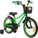 Dviratis Karbon Jazz 16 green neon