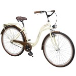 Dviratis AZIMUT City Lux 28" 2023 cream-brown