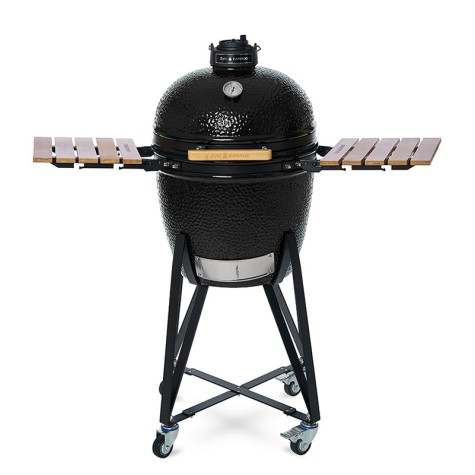 Kamado grilis su priedais Zyle 56 cm, Large ZY22BLSET, juodas