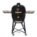 Kamado grilis su priedais Zyle 69 cm, The King ZY27BLSET, juodas