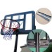 Mobilus krepšinio stovas Prove Nevada 112x73.5 cm akrilo lenta (reg. aukštis 230-305cm)