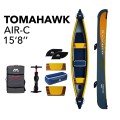 3-vietis pripučiamas kajakas su irklu Aqua Marina Tomahawk 478x88 cm AIR-C