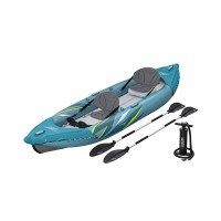Dvivietis pripučiamas kajakas Bestway Waypoint Elite X2, 382x101x35cm..