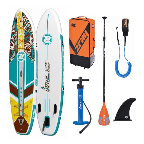 SUP irklentė Zray Graffiti Teal 305x84x15 cm