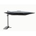 Skėtis nuo saulės ant stovo, 3 m, pilka