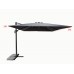 Skėtis nuo saulės ant stovo, 3 m, pilka