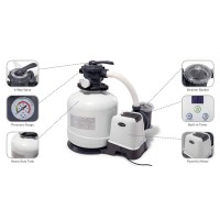 Intex 26646 smėlio filtras siurblys 7900 L, bakas 23 kg