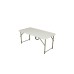 Sulankstomas sodo staliukas 122x61x48-74 cm
