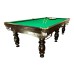 Pulo stalas Elegant 8 pėdų (245x145cm) žalias audinys, su komplektacija