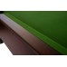 Pulo stalas Bilaro Q15 8 pėdų (242x131cm) žalias audinys su komplektacija