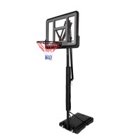 Mobilus krepšinio stovas Bilaro Atlanta 110x75cm + apsauga + kamuolys..