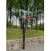 Įbetonuojamas krepšinio stovas Bilaro Fortus 136x80cm, 8mm grūdintas stiklas