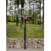 Įbetonuojamas krepšinio stovas Bilaro Fortus 136x80cm, 8mm grūdintas stiklas