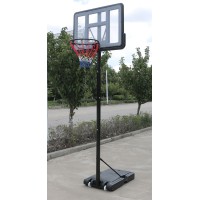 Mobilus krepšinio stovas Bilaro Madison 110x75cm + apsauga + kamuolys..