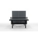 Stalo teniso stalas Sponeta Design Line BLACK INDOOR