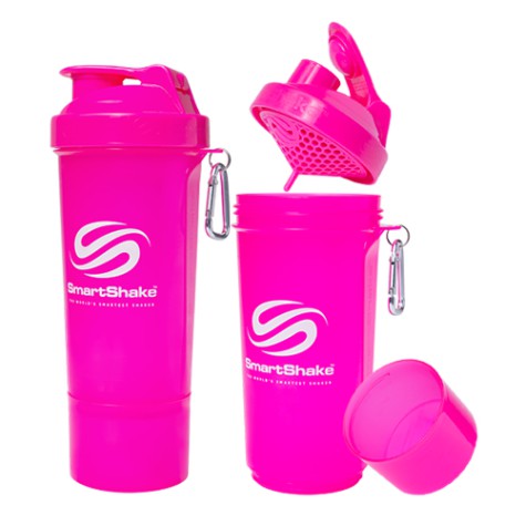 Smart Shake Slim - Neoninė Rožinė 600 ml