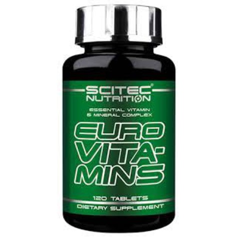 Scitec Euro Vitamins - 30 porcijų (120 tab.)