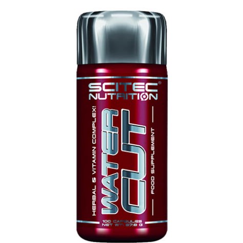 Scitec Water Cut - 25 porcijos (100 kaps.)