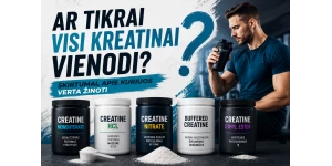 Ar tikrai visi kreatinai yra vienodi?