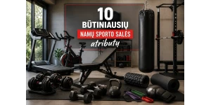 10 būtiniausių namų sporto salės atributų: ką verta turėti kiekvienam?