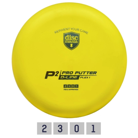 Diskgolfo diskas DISCMANIA D-LINE P2 FLEX 1
