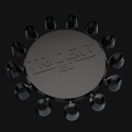 Smiginio sparnelių apsauga Winmau Dart Trident 180 Black
