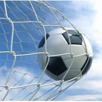 Futbolo vartų tinklas Netex 5x2x0,8x1,5m PES4mm..