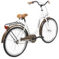 Dviratis AZIMUT Classic 26" 2023 white