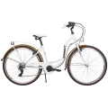 Dviratis AZIMUT Vintage TX-7 28" 2024 white-cream matt