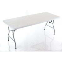 Sulankstomas nešiojamas lauko stalas 183x76cm..