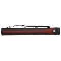 Dėklas biliardo lazdai Style SY-2, raudonas-juodas, 2B/2S, 85 cm