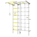 Sporto kompleksas (gimnastikos sienelė) SANRO S7 balta-geltona, 219,6x154cm