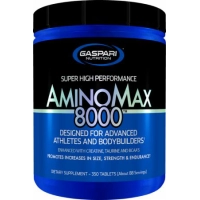 Gaspari Amino Max 8000 - 88 porcijos (350 tabl.)..