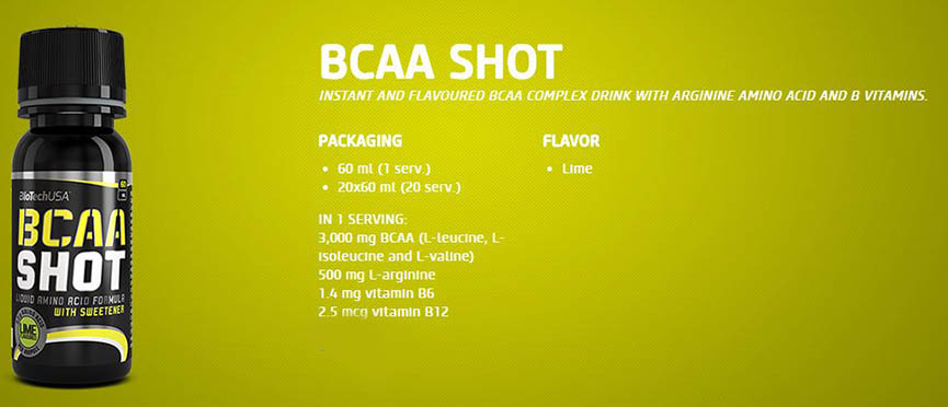 Biotech BCAA Shot