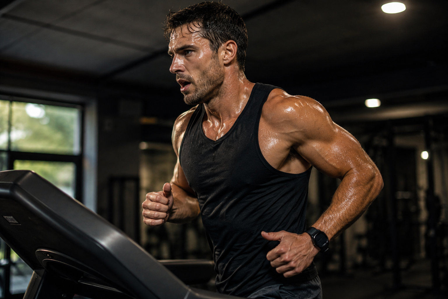 HIIT treniruotė ant bėgimo takelio