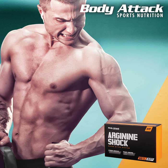 Body Attack Arginine Schock Banner