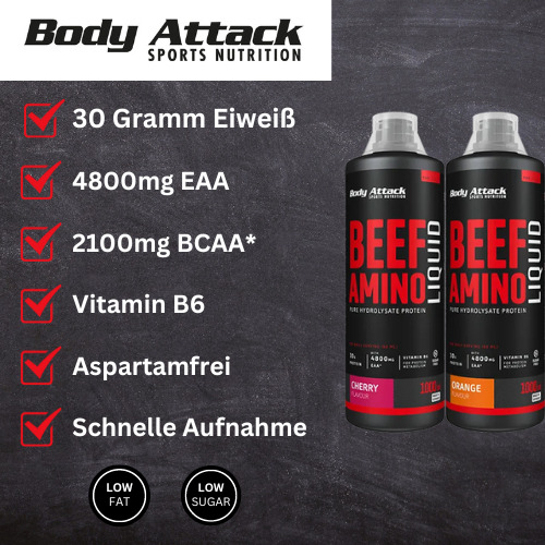 Body Attack Beef Liquid Aminos