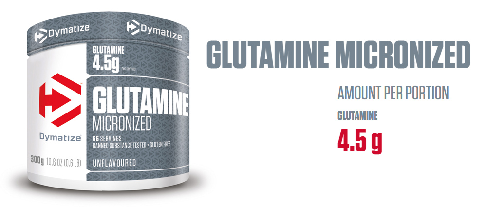 dymatize glutamine 400 g.