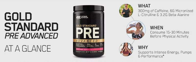 Optimum Gold Standard Pre Advanced 420 g