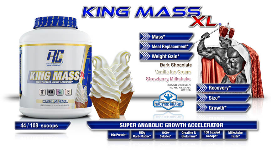 king mass xl banner