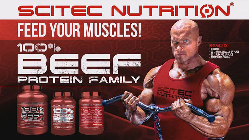 Scitec 100% Beef Hydrolyzed Isolate 2000 g.