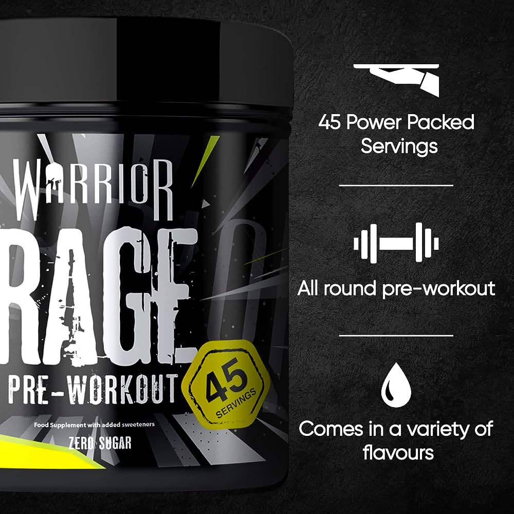 Warrior Rage Pre-Workout 392 g.